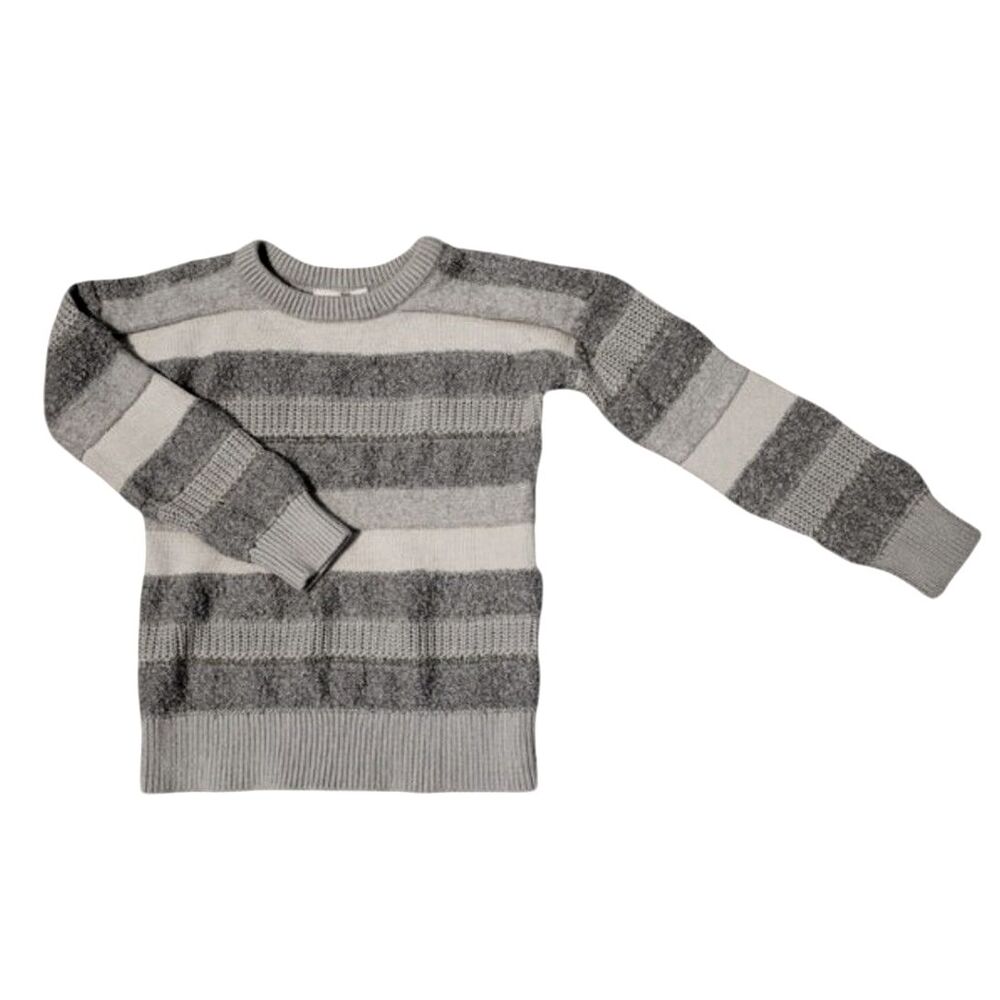 Gap Kids Gray Sparkle Sweater Metallic Pullover